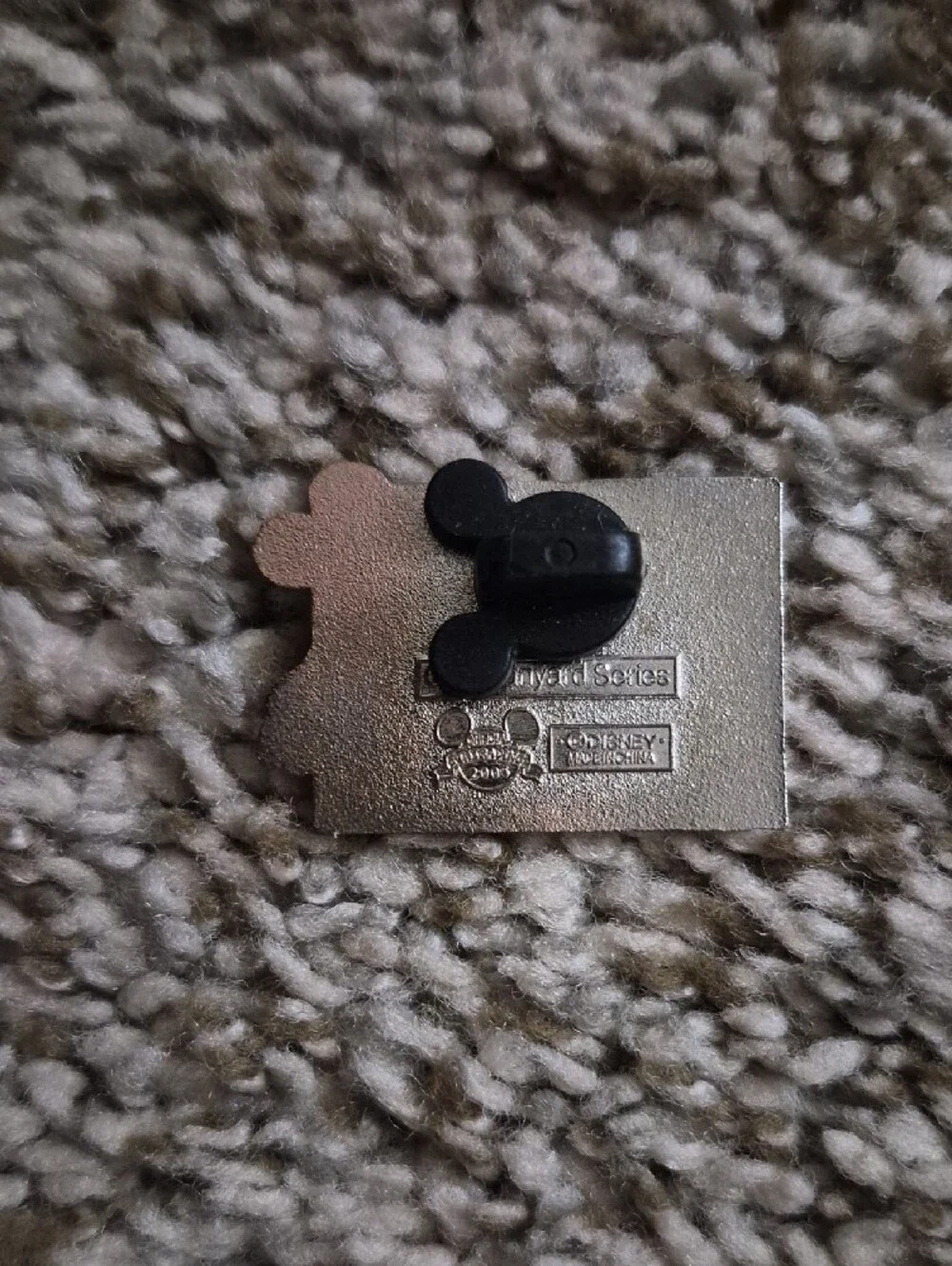 Disneyland D Ticket Pin